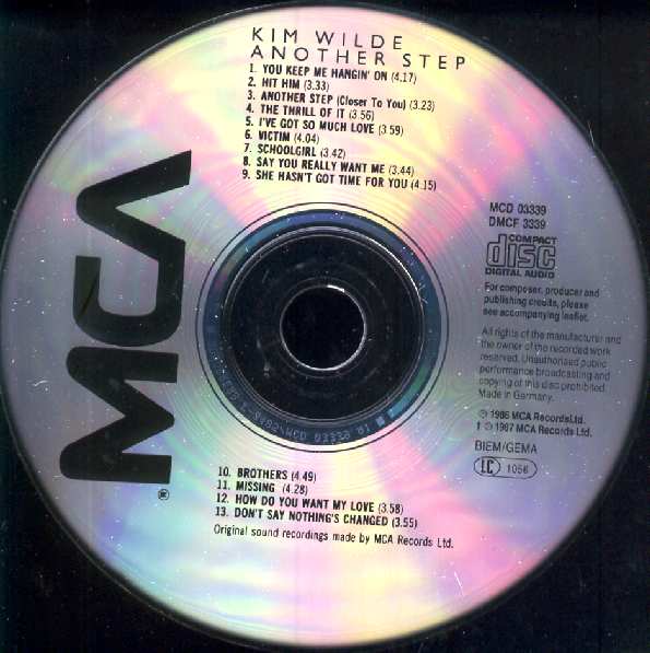 KIM WILDE. ANOTHER STEP