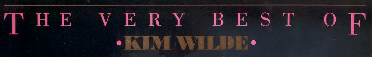 THE VERY BEST OF KIM WILDE. LP 1984