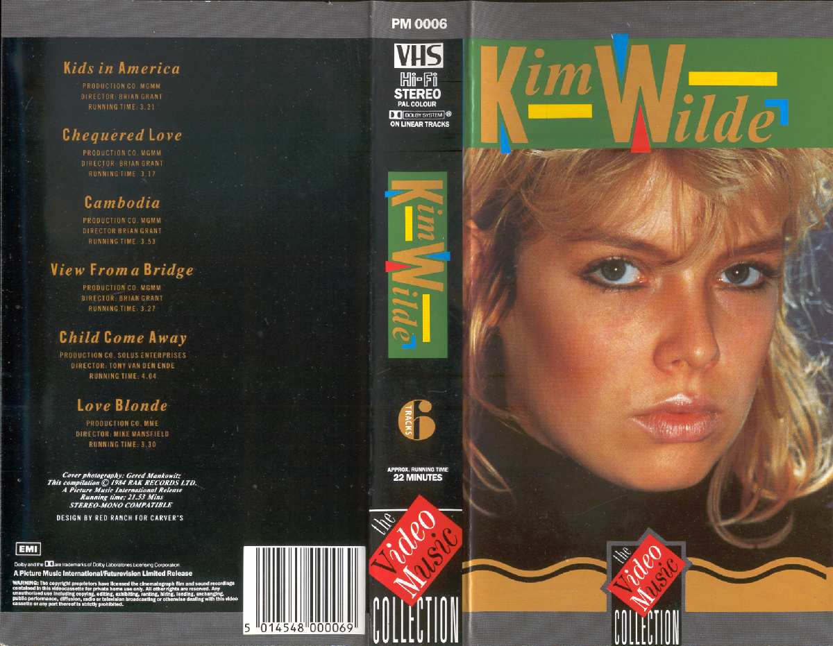 KIM WILDE VHS